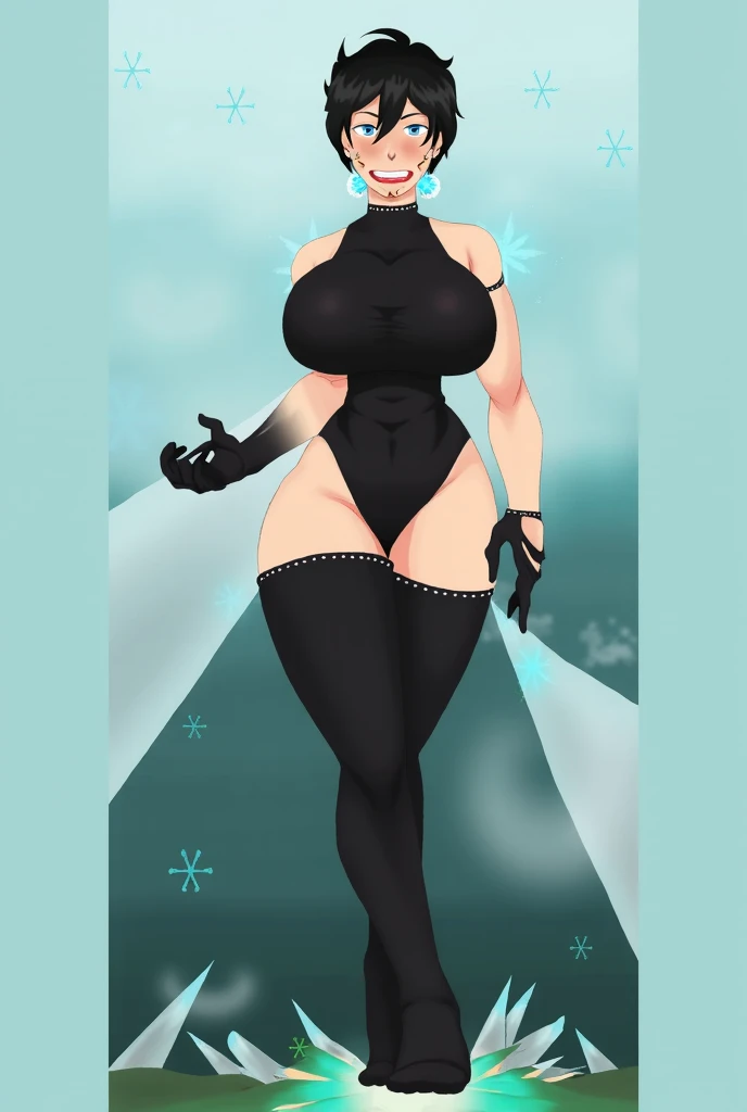 soft, bokeh,1girl, (molasses dirt kitty skald:1.3), (in the wispy, Victorian frozen tundra:1.3), (full body:1.4), light blue hair, hime cut,Micro Braids, (blush:1.3), , dark black eyes, [:wild, outlandish costume design:0.2], glowing eyes, sexy thicc hourglass figure,, ((bodysuit:1.3):1.2), <lora:EnvyCuteXL04:1>