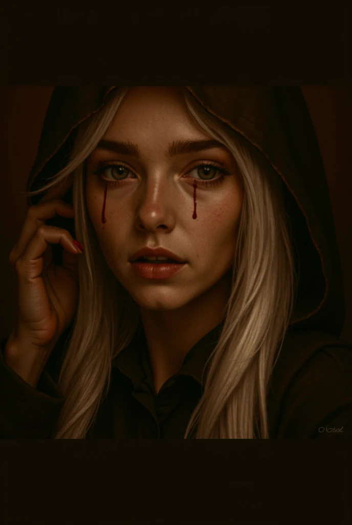 I am her pain and I hope everyone sees me , I want everyone to see the sadness I have and the fear I can cause if you don't attend to me, that is the message I want to convey., very extremely royal style , 24k unique piece of art