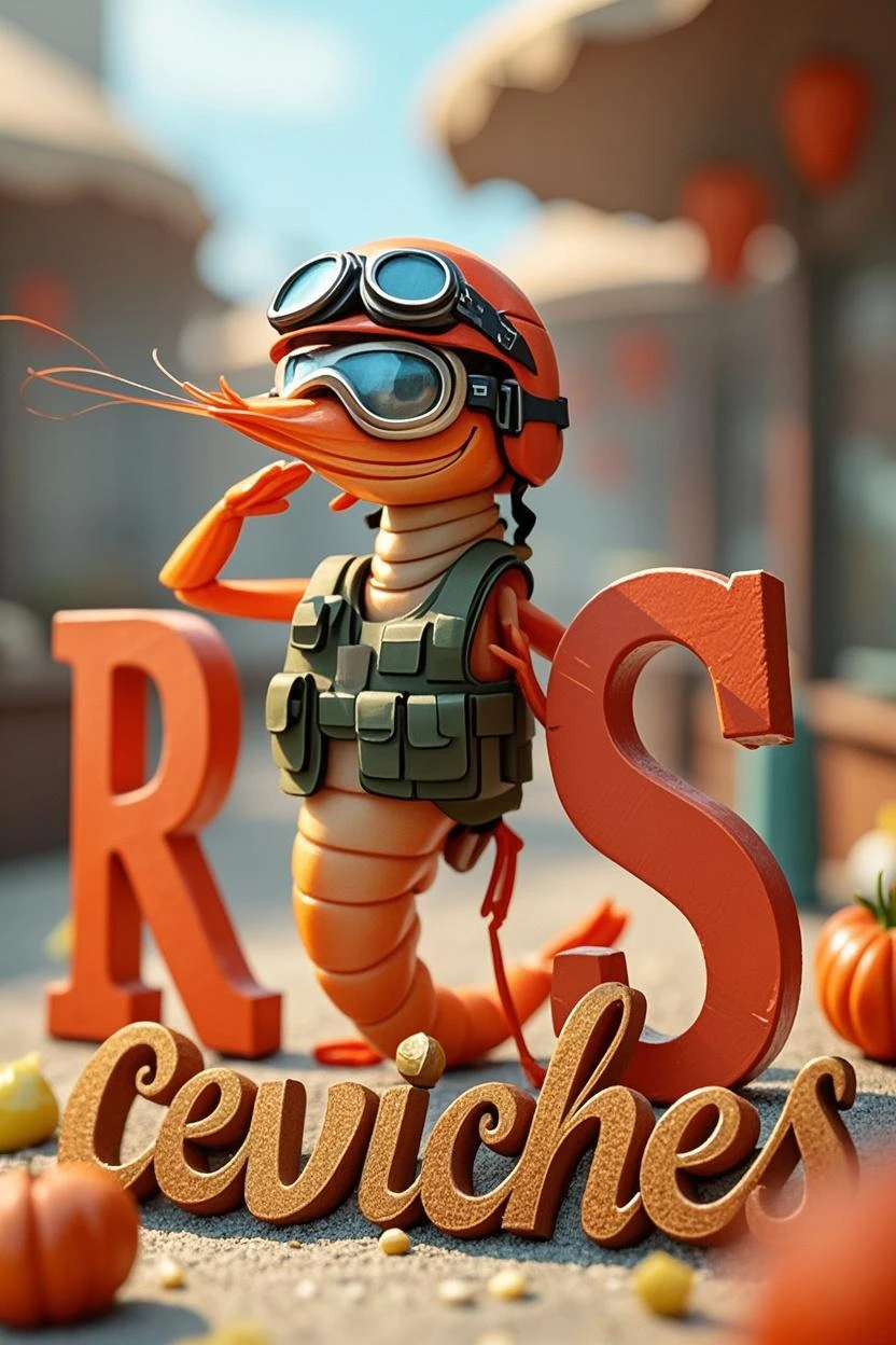 Um logotipo de uma marca de sandalia rasteirinha chamada Ana Rasteira nas cores verde e laranja com um peixe scarpa sombreado