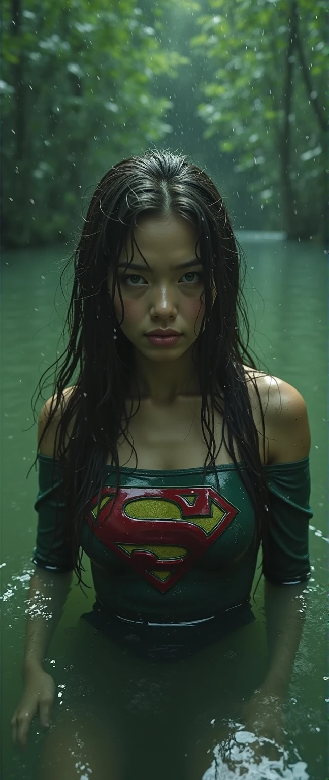 ((18 years old beautiful korean girl)), (wearing spiderwoman suits : 1.4), ((in a medieval city)), (night time), (((perfect size breasts, cleavage))), (hourglass figure), natural lips, photorealistic, masterpiece, realistic, realism, photorealism, high contrast, photorealistic, 8k HD high definition detailed realistic, detailed, skin texture, hyper detailed, white clear skin texture, best quality, (photorealistic:1.4), high resolution, detailed, raw photo, photo realistic, (high detailed skin:1.2), 8k uhd, dslr, soft lighting, high quality, film grain, Fujifilm XT3), hyper realistic lifelike texture dramatic lighting unreal engine, even, neutral light, key light, bold, bright colours, daylight, (balanced saturation), (dynamic lighting), (natural lighting), ((pink lipstick)), (natural makeup), ((long hair)), ((glossy skin)), (colorful lighting), (sick pose : 1.7), (wet shot : 1.5), ((low angle photoshoot : 1.2)), (look at high : 1.4)