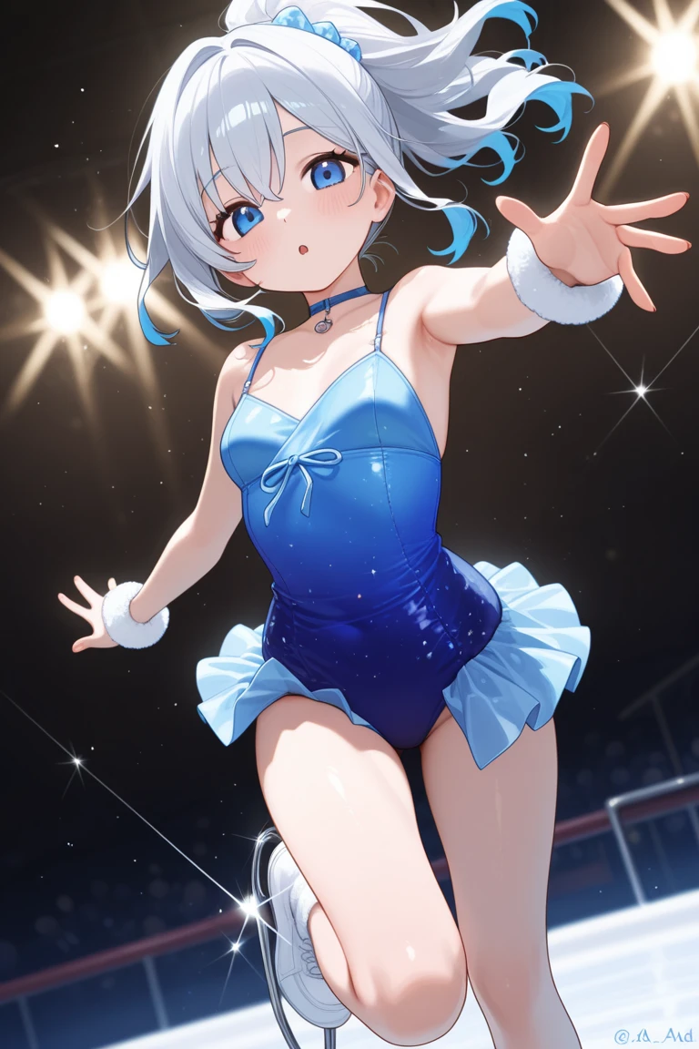 Highest quality、High resolution、Detailed Background、(Beautiful face in every detail:1.4)、Anatomically correct、(Normal number of fingers:1.2)、Detailed eyes、Teenage beauty、Highly detailed face、Perfect body line、Bun Hair、ponytail、Braid the side hair and put it in a bun、well-groomed eyebrows、Hug playfully、A big smile、smile、A fun atmosphere、
(Three girls happily practicing rhythmic gymnastics:1.5)、
Inside the gym、A girl and her friends are practicing rhythmic gymnastics、They are wearing gorgeous uniforms and performing rhythmic movements to the music.、They use their flexible bodies to effortlessly manipulate ribbons and balls, and perform perfectly coordinated combinations.、Passionately working on practice with close friends、Even though they were sweating, their expressions looked cheerful and they seemed to be having fun.、Passion for rhythmic gymnastics and friendship are dynamic、
Leotards designed to flatter the body line are a classic.、Leotards decorated with sequins and jewels are also popular.、Hair accessories are recommended not only for hair ornaments but also for headbands.、Pair it with leg warmers and a headband、Designs that flatter the body line、The ones with glittery decorations are popular.、Pair colorful leggings with a fitted tank top or camisole.、cute