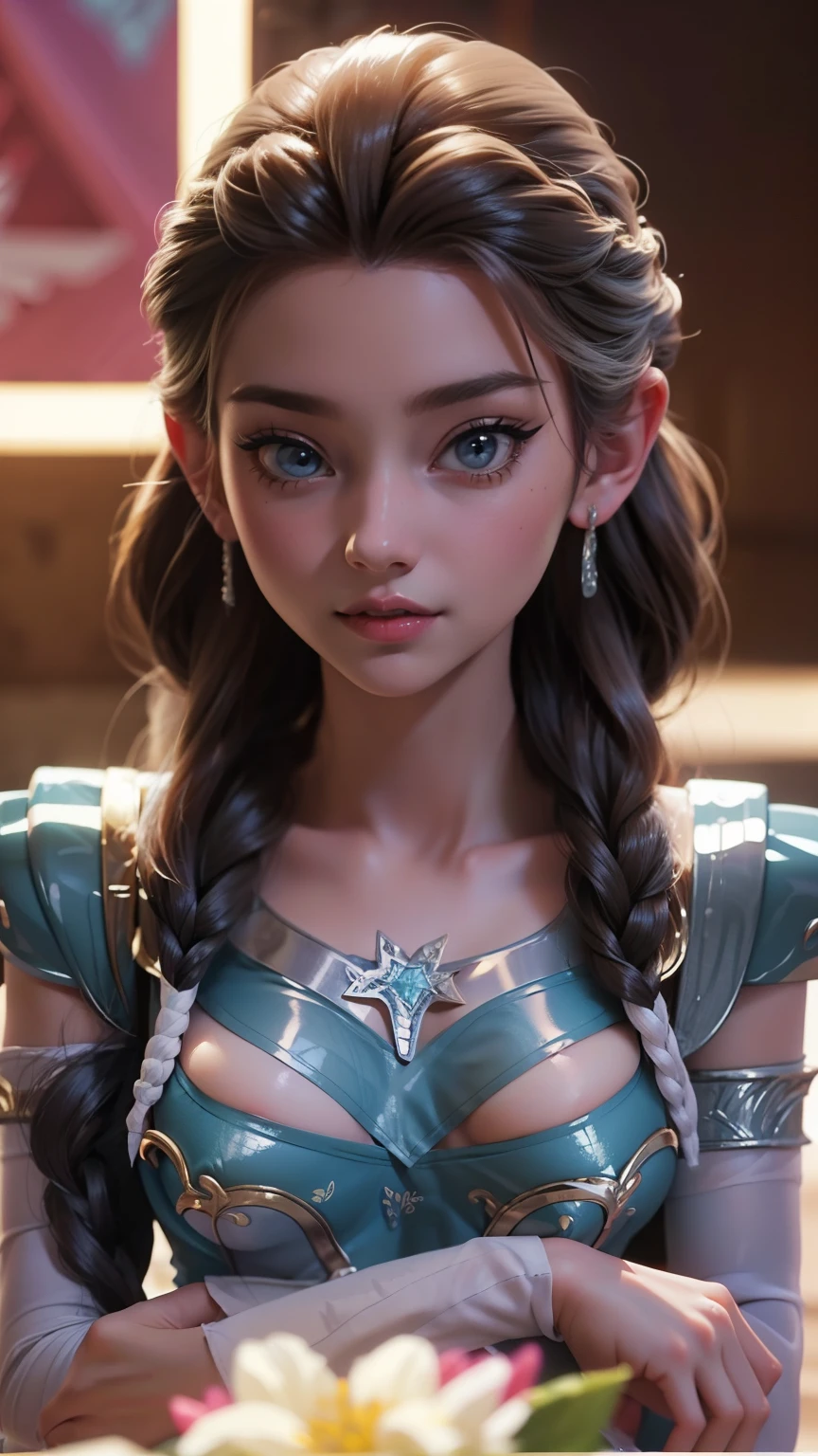 Young Elsa is very hot. busty. cutout. production.. 💗 💕 💮.