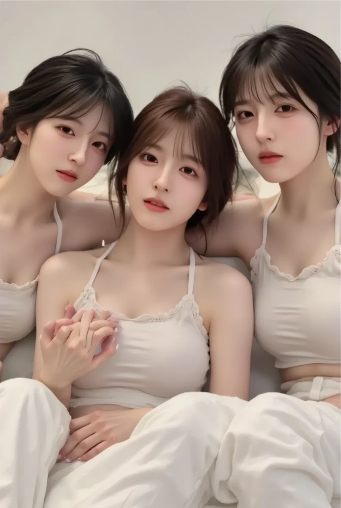 (top-quality,masterpiece:1.3,超A high resolution,),(ultra-detailliert,Caustics),(Photorealsitic:1.4,RAW shooting,)Ultra-realistic capture,A highly detailed,High resolution 16K human skin close-up。 Skin texture is natural、,The pores are、Must be detailed enough to be easy to identify。 Skin should look healthy with even tones。 Use natural light and color, (large boob:1.2), a close up of a woman in a lingerie posing for a picture, young pretty gravure idol, japanese model, young sensual gravure idol, young gravure idol, realistic young gravure idol, big breast, normal fingers, cute seductive smile, young skinny gravure idol, sophisticated gravure idol, no showing hands