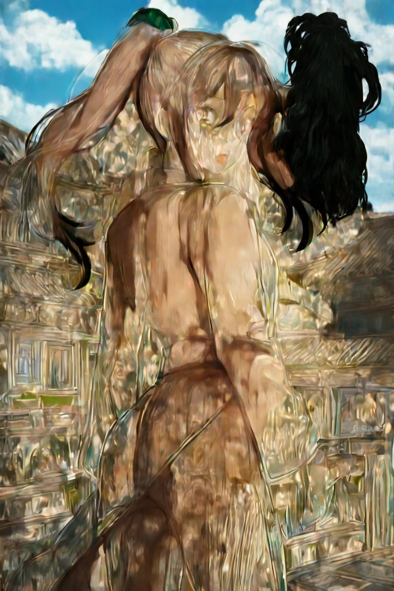 bodies, naked)). sculpted, ((Boris Vallejo Style)). toned muscles, ideal proportions and defined complexion, meticulously crafted features, unreachable beauty, perfection, breathtaking elegance, g curves, goddess-like figures, divine symmetry, artistic masterpieces, vivid realism, hyper-detailed sculptures, life-like forms, truly awe-inspiring, impeccable craftsmanship, pure radiance, ethereal beauty, delicate contours, striking poses, unparalleled artistry, sublime beauty, subtle nuances, dynamic compositions, vibrant colors, perfect lighting, soulful expressions, celestial aura, majestic presence, dreamlike atmosphere, unmatched grace and elegance, dazzling perfection, magnificent creations., by Leonardo Da Vinci, perfect composition, beautiful detailed intricate insanely detailed octane render trending on artstation, 8 k artistic photography, photorealistic concept art, soft natural volumetric cinematic perfect light, chiaroscuro, award - winning photograph, masterpiece, oil on canvas, raphael, caravaggio, greg rutkowski, beeple, beksinski, giger