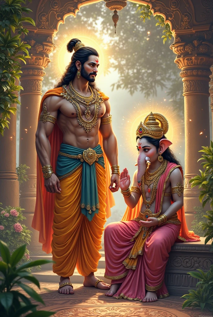 Mahadev , Parvati ,lord ganesha and karthik 
