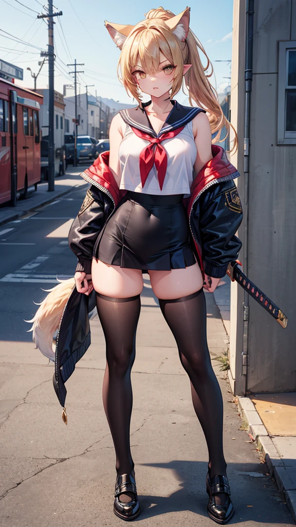 (masterpiece:1.4), best quality, highres, lu1, cyborg, multicolored hair, makeup, bare shoulders, black leotard, highleg leotard, (thong:1.1), white jacket, open jacket, belt, shorts, cowboy shot, cyberpunk, squatting, wall, abs, Woman Sitting Facing Front , cyberpunk, cybercore, armpits, bobcut, juicy thick thighs, Muscular Woman, nasty, shiny bright skin, smooth surface, Bodysuit with tension, beautiful face, cute face,