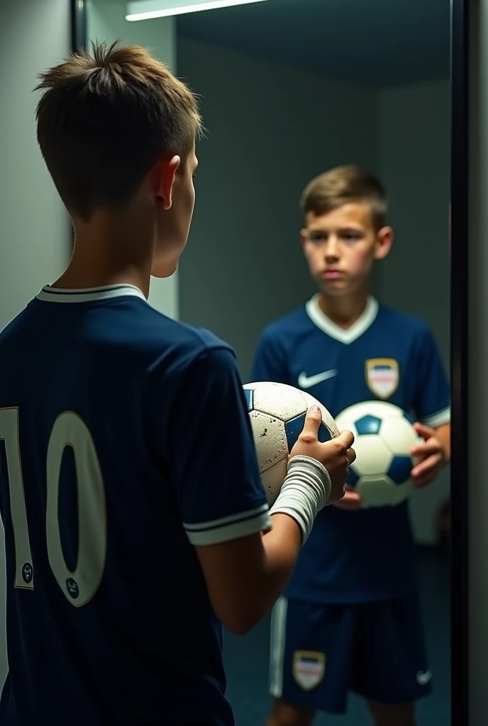 boy,14 ans, en tenue sportive large, Looks at smartphone screen, sends SMS phone, Soft Light, Best quality, photo-realistic, 8k, High resolution, detailed skin, 8K UHD, DSLR, softlighting.