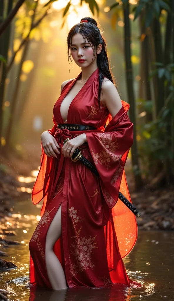 (RAW photo:1.2), ((photorealistic:1.4),(masterpiece:1.3),(best quality:1.4),ultra high res,(detailed facial features),(detailed body features),HDR,8k resolution, 1 girl, blush, black hair, 8k, ultra high details, perfect nose, cinematic lighting, perfect body, tattoos on body, horn