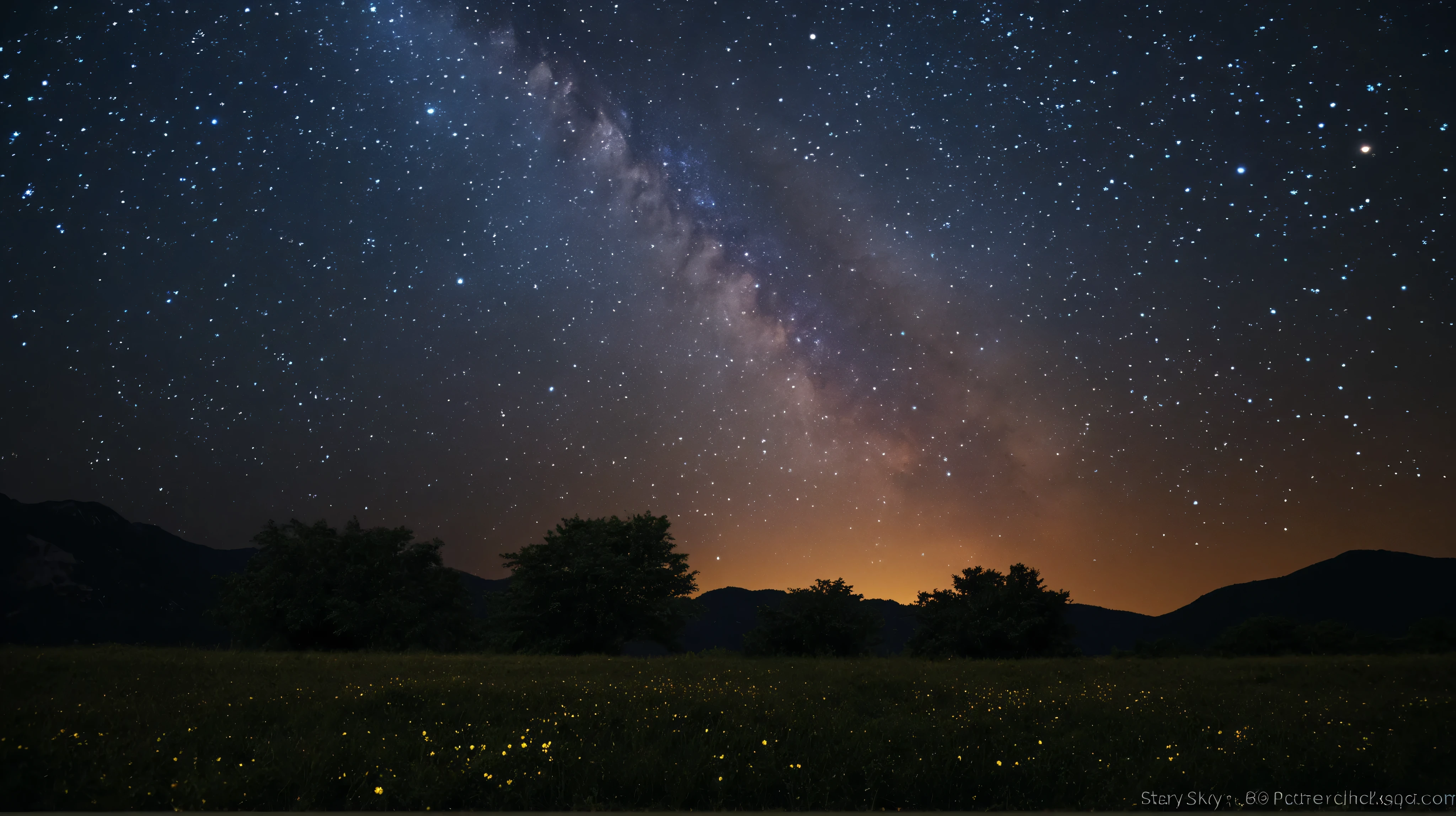 starry sky、pictures