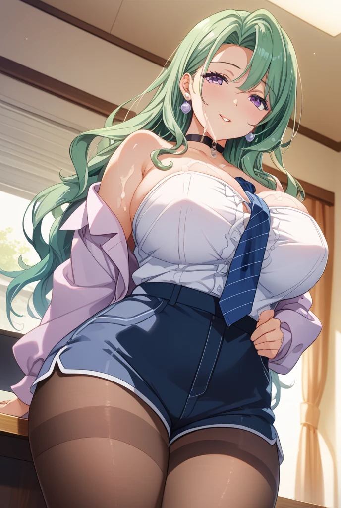 Browsing Caution:1.2,Tooru Hagakure, sorry、Naughty smile、Bodysuits、Overflowing sexual fluid、Huge Breasts