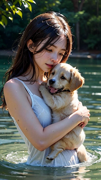 Oversized white collared shirt、Naked except for a shirt、full body shot、Complex and beautiful eyes、woman、Feminine hairstyle、Natural color lip、Big Breasts、valley、bold and sexy pose、smile、Ocean、((18歳woman:1.2))、Young adorable Japanese face, Official Art,Highly detailed CG Unity 8k wallpaper, (masterpiece:1.0),(highest quality:1.0), photo shoot, 8K, nsfw, High resolution, Kodak Portrait 400, Film Grain, Lens Flare Glow,View Viewer