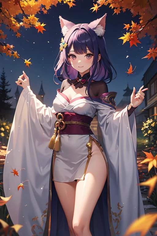 raiden shogun, purple eyes, purple hair, large breasts, japanese clothes,
looking at viewer, blush, smile, happy,
masterpiece, best quality, highres, <lora:ASK_v2:1>