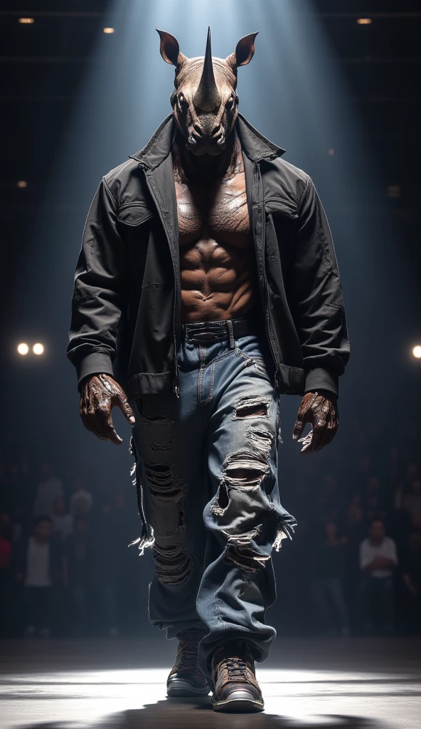 Realistic male body male torso masculine man black hair