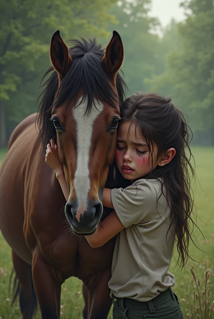 girl, texas, crying, eerie, closeup, cattle,rosy, americana, drenched in sunlight