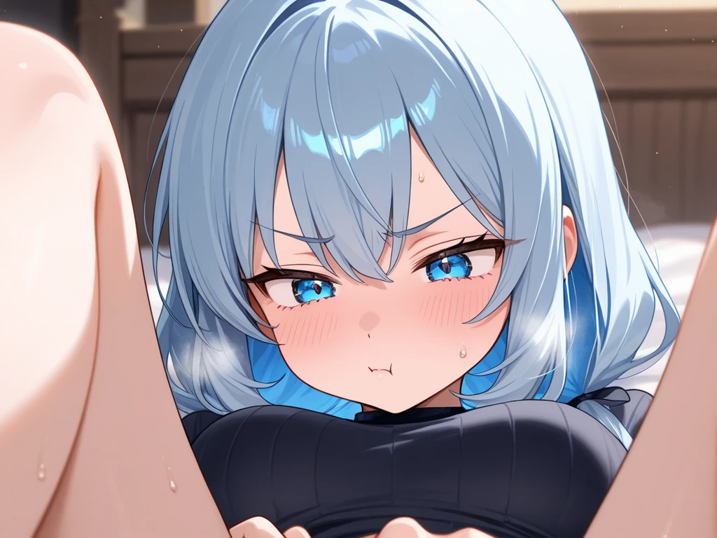 (((Browsing Caution, Close Up Facial  , Front view , From below , Movie angle))) ,(On all fours), break 1girl, 20-year-old, (close your eyes),(((Embarrassing, Excited, Fascinating, In the heat, orgasm,Blushing,shortness of breath, Very humid,vapor、Man grabbing woman&#39;s breasts))) , break (((Bright pink and green hair))),(Semi-long hair tied in one piece、Add a light pink ribbon to the end.:1.3),(((Two-part bangs , middle part, Bangs parted in the middle, Side-swept bangs))), (amount:1.3), (Small breasts:1.0) ,((Sweaty skin, Dripping , girl trembling with Sexual climax, Cum in pussy, pubic hair)) ,Thin dots, feminine, Slightly muscular, Dynamic pose,((((vagina,Sex, A boy and his penis,Heterolo, Women in front and men in back , dorsal position,  Cum in pussy, pubic hair)))), break, (((White - Solid - Short Sleeve - Safari Shirt   ,Bottomless))), break, (((Midnight,On the bed))),(masterpiece), (Realistic), (Highest quality), (Super detailed), wonderful, ((A face with attention to detail)) , clavicle, High resolution , (Super detailed), Smooth, 16K, Vibrant colors,vagina,Sex,