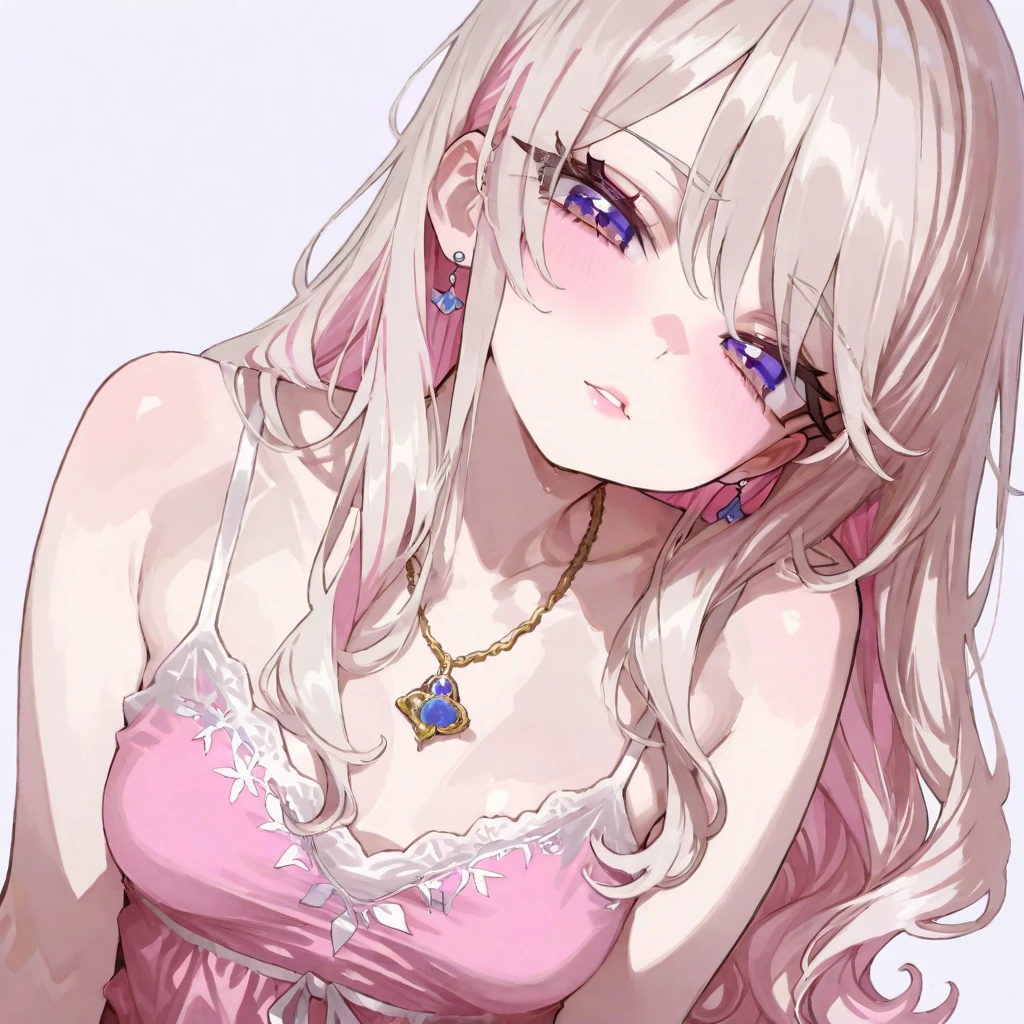 (masterpiece), (best quality), perfect face, beautiful girl, white background background, delicate and beautiful face and eyes, dark intense shadow,
1 girl, vtuber style, cool girl, hololive, Momosuzu Nene, light blond hair, bikini, wet body, big chest, cropped shoulders, clavicle, winking, smile, bare feet, chest visible through clothes, ass visible through thighs, (full body), looking at viewer, standing,