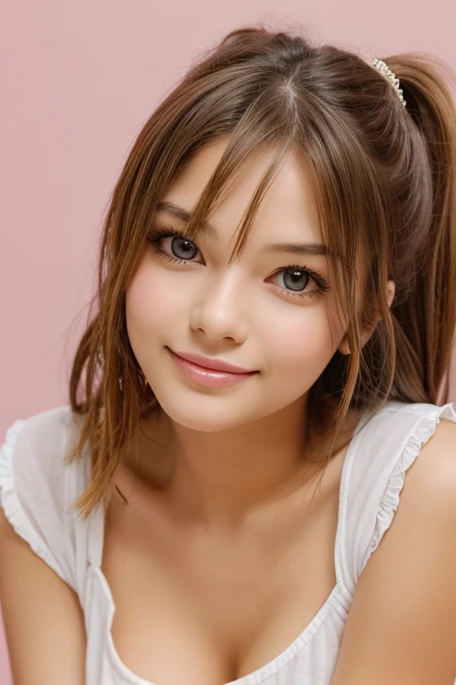 (Photoreal:1.4, 8k),((high Ponytail))、((A wet, see-through jacket))、See-through、(Nipple Covers)、(Soaking wet)、(Twin tails)、((Loose tie))、(The chest is full)、(((Knee-high)))、(((From the knee up)))、(Transparent clothes)、 highest quality, masterpiece, ultra high resolution, perfect dynamic composition, (cinematic lens effects), (beautiful face), (brown hair:1.3, bangs, long hair), Highly detailed skin and facial textures:1.3, tanned skin:1.0, perfect proportions, Medium chest, shiny legs, Detail of limbs,  Cute and sexy 18 year old high school girl, (completely enchants you:0.9), (school uniform:1.3, white shirt, Blue tie, checked skirt),  (gal makeup, eyeliner, lip gloss, Eyes that feel beautiful eros:0.85), sexy face:0.8, (beautiful eyes, thick lips, A taste of beautiful eroticism:0.85), (Too cute beauty:0.9), (classroom, machine, Chair, big window), (look at camera), (extreme close up:1.3), smile、I had to bukkake on her face、Low angle、(From a low position)、
Bird's eye view、(From a high altitude)、
Selfie shot、(Selfie composition)、
POV shot、(First-person view)、
Ultra wide angle(Ultra Wide Angle)
Fisheye(Fisheye Lens)