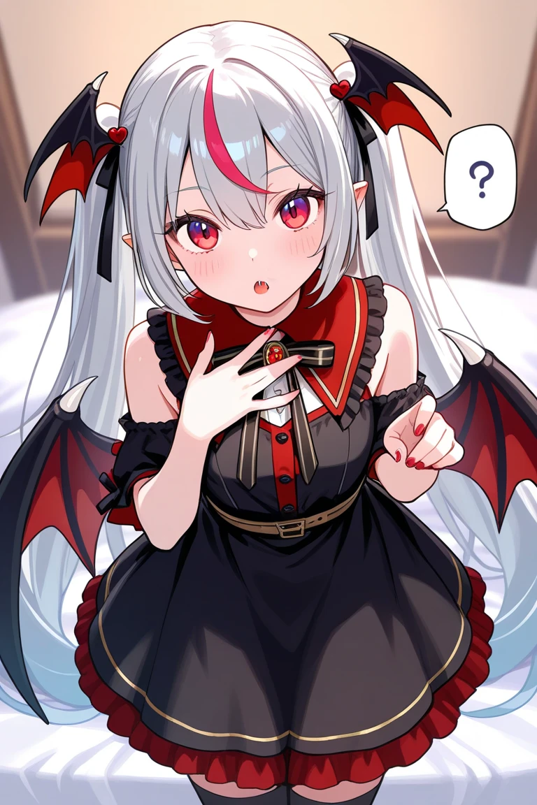 (masterpiece, top quality, best quality, official art, beautiful and aesthetic:1.2),ultra-detailed,intricate details,amazing illustration,award-winning art,atmospheric, BREAK, 1 beautiful girl, 1girl in, (Cute:1.5),(Cool:0.8), (Beauty:1.5),(Chibi:0.5), (17 years old girl), (girl, Older sister, Unclear, Beautiful face of Japan:1.2) BREAK, (A detailed eye,Tsuriformes:1.2),(Silver hair,Long hair in a bun,Deco:1.8),(huge breasts:1.35),star eye silhouette, (long eyelashes, Double eyelids:1.2), cleavage, ,Swaying udder, Clear skin, Beautiful skin, Shy, Erect ,Clear skin, Beautiful skin, Shy, gleaming skin,(best quality face),(Top quality glowing eyes),(The best smile,Doya face:1.45), BREAK,arms below breasts, BREAK Wear ornate dragon headpiece with traditional Chinese design elements, intricate embroidery, silk tassels, and small bells, BREAK Attach flowing silk dragon wings with embroidery with traditional Chinese dragon patterns, lightweight silk for grace and elegance, BREAK golden accessories, beaded necklace, bracelets, earrings, accessories with auspicious symbols like coins or lotus flowers, BREAK dragon tail with silk tassels, tail with traditional Chinese colors and patterns, BREAK, intricate makeup with eyeliner art with dragon scales around the eyes, Use red and gold hues for gown and headpiece, BREAK, dragon claw gloves with intricate embroidery and traditional Chinese patterns, gloves with Asian-inspired ensemble, BREAK, Holding oriental fan with dragon motifsdepth of fields,,
BREAK,wakame,wakame,wakame,(dynamic angle,from below:1.35),
BREAK,( Blurred Background:1 3),(absurderes, hight resolution, Super Detail Art),cel shading,Clear Color,Lonely optical effect,Beautiful pictures,Bright glow mystic atmosphere,(Close-up of girl:1.1),Mystical light particle effect,manga influence,clean line drawings,
