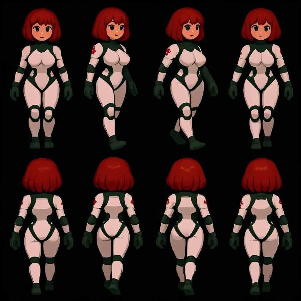 photorealestic，The female figure is scantily dressed