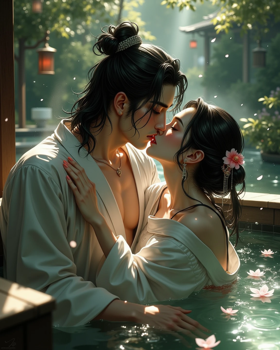 nsfw、horror、man falling down、scattered bones、cute fairy、A lewd smiling witch、A human man is forced to have sex.、sexual assault from a woman to a man、man being attacked、A man with a distressed expression、intense sex、Overflowing semen、large amount of semen