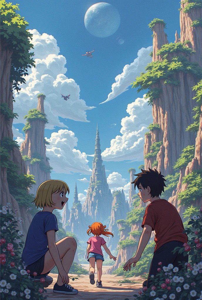 Drawings of all kinds of anime and video games in a single image
