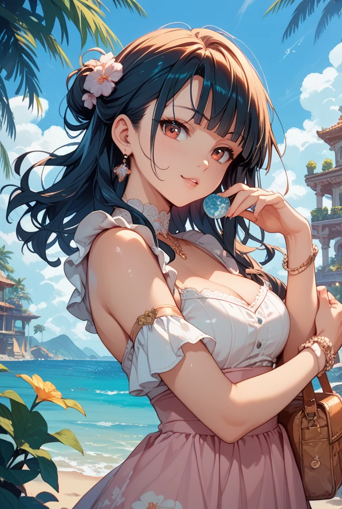 ((Top view)) ((giant girl)) ((giantess)) ((Tall Woman)) ((ビルの屋上に座っているSwimwearを着た巨大な女)) Adult women Woman in her 20s ((car)) ((telephone pole)) masterpiece Unreal Engine Anime Style Delicate painting 4K 90's giant Multiple Girls crowd Residential Street Japanese house Swimwear Black Hair smile female giant giant girl Whole body cars Crowd Unreal Engine,cleavage ,a drawing of a , earrings, long hair, 1980s (style) Cute picture Beauty Analog style whole body sneakers