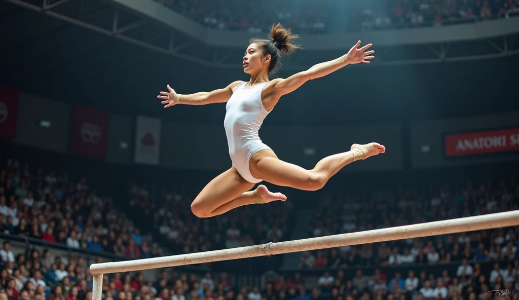 pole vaulter doing a Fosbury flop