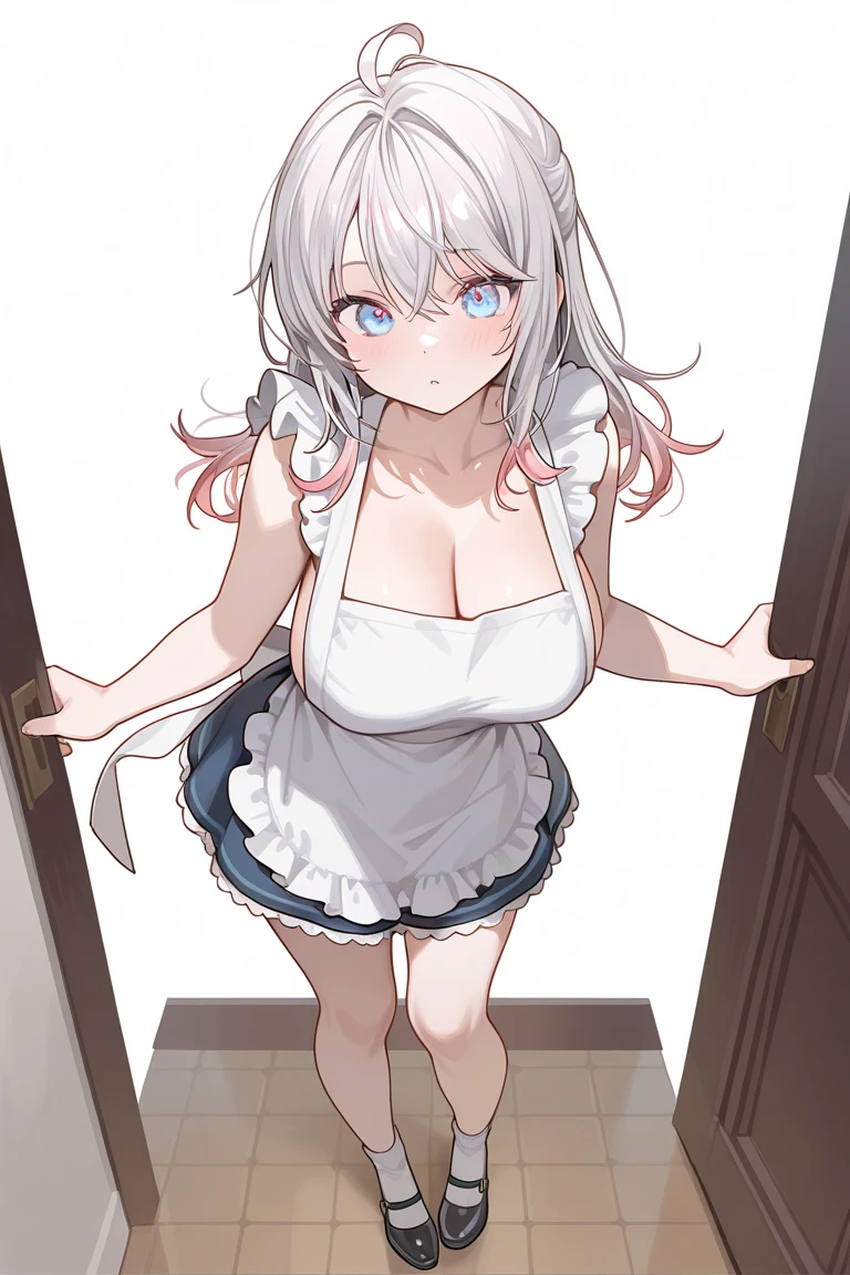 1 girl,no underwear