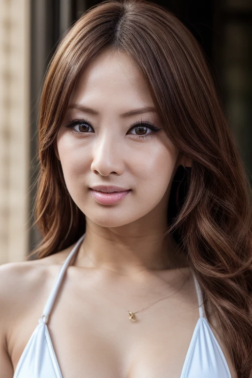 (8k, Highest quality, masterpiece:1.2), (Realistic, Realistic:1.37), Super detailed, 1 person, Korean, cute,alone,Beautiful and detailed sky,date,(blush),(smile:1.15),(Mouth closed)、Large Breasts、Beautiful and beautiful eyes,(Long Hair: 1.2),Floating Hair NovaFrogStyle, Upper Body, Tank top