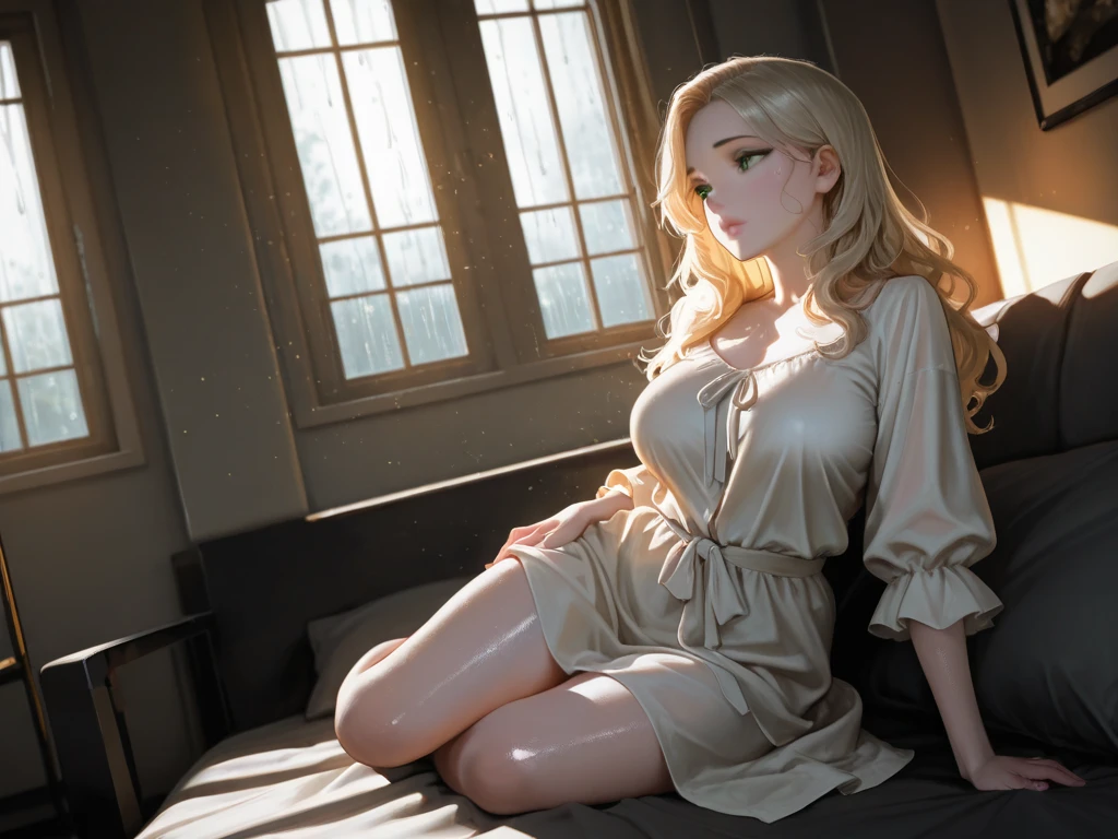 kaisha, ultra high resolution, realistic, photorealistic, imagination, (realistic), composition, (HDR:1.5), interior, intricate detailing, professional OL, 8K, long legs, stockings, high heels, red lips, glasses