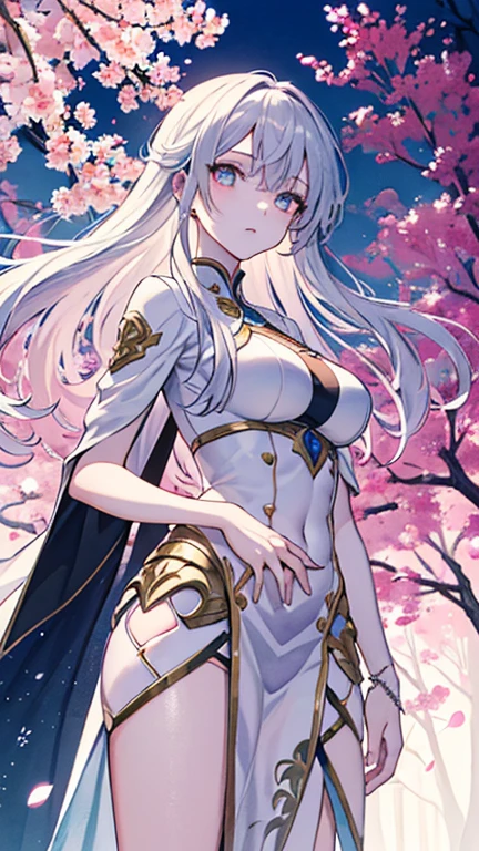 ((Anime Art Style)),(masutepiece),(Best Quality), (Super Detail),((Very delicate and beautiful)),(((Solo))),((Full body)),(((One princess in a voluminous full-length hoop skirt and a fancy Lolita dress))),((Stand in the garden)),Long Train,((Colossal tits,Long Boobs)),cleavage,(Glittery Gorgeous Gemstone Jewelry),Detailed face and eyes,Eyes Like Gems,cry,((Large amount of straight hair,Very voluminous、Very long straight hair)),(gorgeous embroidery and lace),Gorgeous corsage,See-through,((Very gorgeous Lolita hair ornament)),Tiara adorned with glitter and very gorgeous jewels,ornate ruffles,Beautiful embroidery,(hoop skirt,crinoline),Flowers, Petals flow,((Dynamic Angle)),Looking at Viewer,((Full body)),Sweet Lolita dress with voluminous full-length hoop skirt