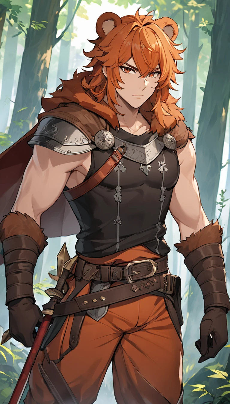 1boy, orange hair, grey eyes, barbarian <lora:Barbarian_v1:1>, upper body