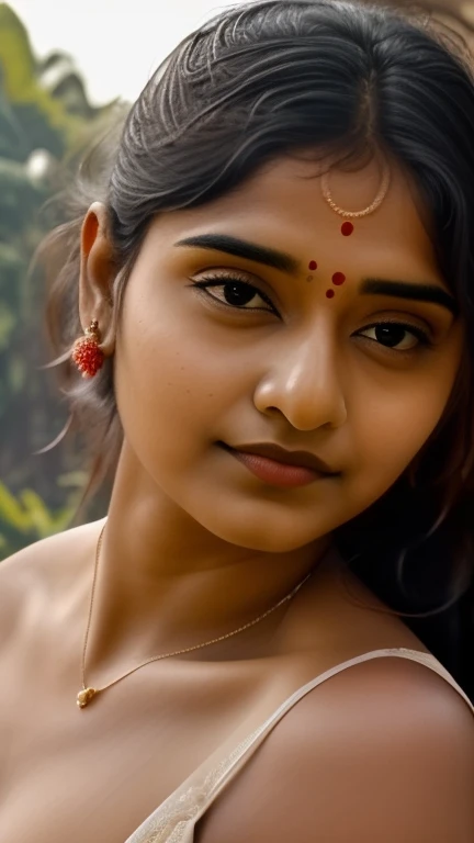 Masterpiece, highest quality, hyper-realistic portrait of an Indian girl with Indian beauty. With African black man. Man is naked (8k, best quality), Indian girl {{cum(sperm) on face}}, girl cum_in_mouth. Red lipstick. Sindur in head Face is full of cum. Cuming out from mouth.naked man is hugging Indian girl. Girl and boy hugging pose in front of camera. Both are visible in picture.