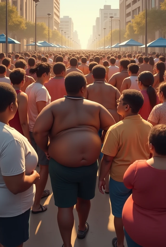 Men fat with big ass in a 4k mode