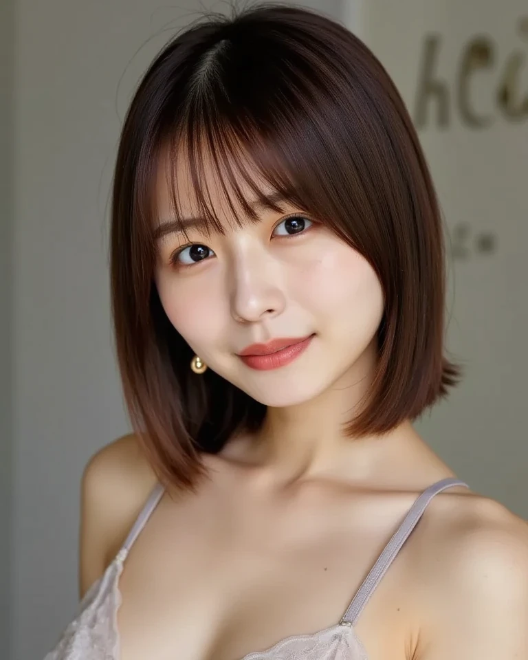 masterpiece,best quality,(Japanese girl),((Beautiful girl)),cleavage,(off shoulder:1.2),(perfect body beauty:1.2),(shy smile),From slightly above