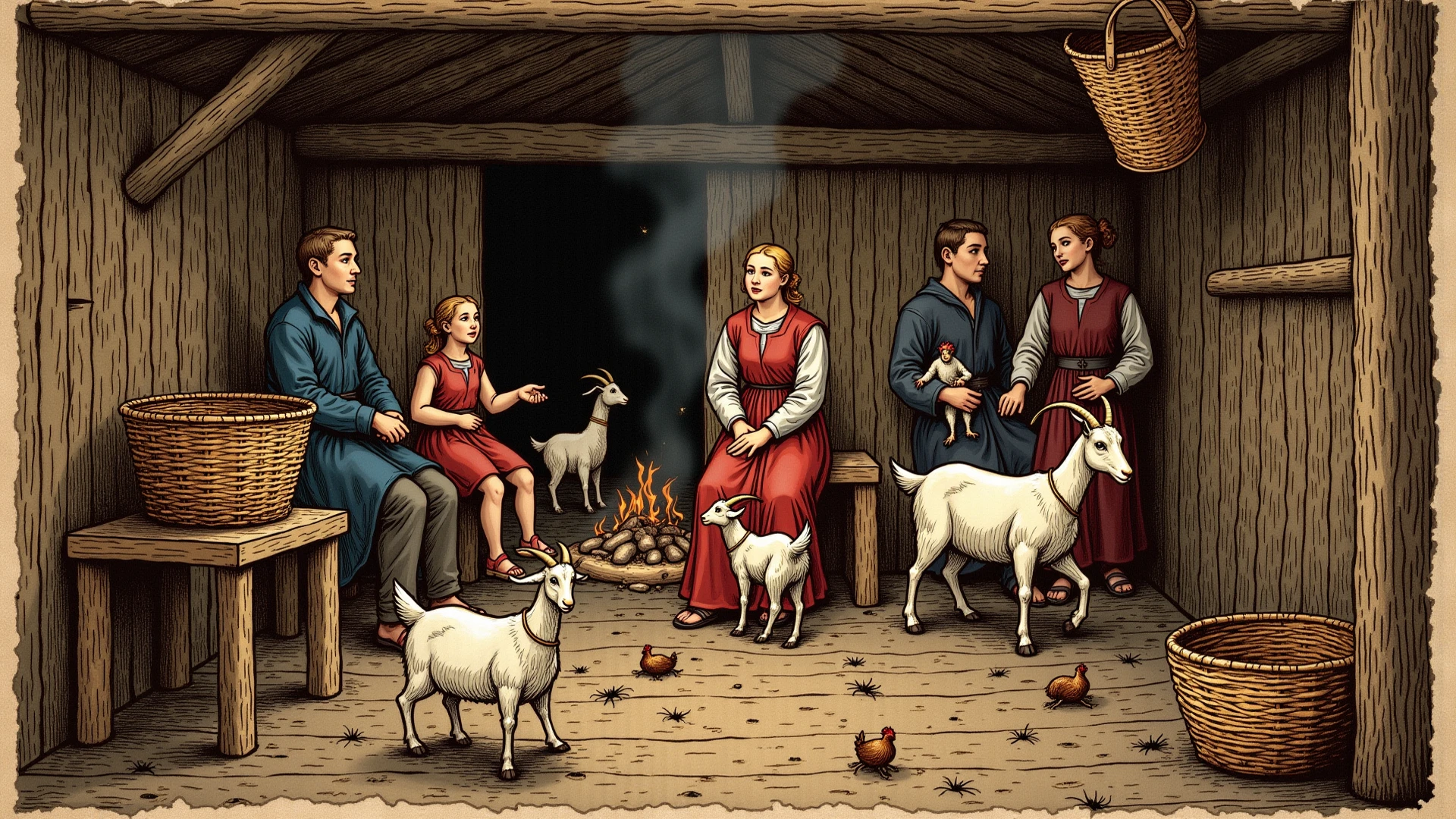 six naked womans in market, sit, stand, knree, lie, man, white hair, hairy torso, fantasy, intricate, elegant, highly detailed, digital painting, artstation, concept art, smooth, sharp focus, illustration , man, shepherd holding a stick, wandering, and dogs and birds, blood, dirty clothes, shepherd holding a stick,, white hair, hairy torso, fantasy, intricate, elegant, highly detailed, digital painting, artstation, concept art, smooth, sharp focus, illustration,