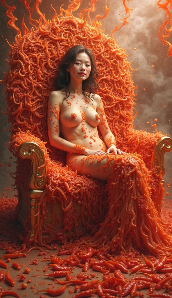 (best quality, masterpiece, high resolution:1.2), absurdres,impressionism,surreal,   A detailed oil painting of a (beautiful naked woman:1.5),(blush:1.2),(detailed cute face:1.1),(seductive smile:1.1),expressive loving eyes,beautiful body,sitting,(legs spread:1.3),(pussy:1.25),pussy juice,makeup,sexual arosal,sexually suggestive,GS-Girlish, lustful,erotic, brightly lit,highly visible,realistic skin texture,Ponytail,incredible beauty,  closeup,full body,zoomed,(front view:1.2), BREAK
(surrounded by multiple shadow creatures, crowd of shadow creatures:1.3),(swirling swadows,small dancing Spectral Umbra:1.1),smiling shadows,cute shadows,shadow ritual,spider web,
(nsfw,uncensored:1.2),brushstrokes,oil on canvas,horror \(theme\), detailed,hyperrealism,red color guide,suspenseful, grim,vibrant,style by NTY, Peter Mohrbacher,(Odilon Redon:0.4),contrast colors,
<lora:BearlySD:0.6>
<lora:m99_labiaplasty_pussy_2:0.3>
<lora:shadow_lora:0.75>   <lora:PsychoMode:0.15> <lora:MohrbacherV1:0.1> <lora:backlight_slider_v10:1.5>