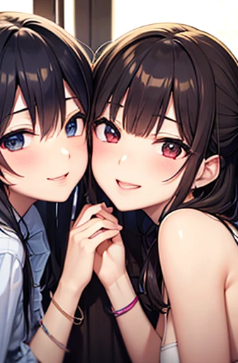 masterpiece、1 beautiful girl、Detailed eyes、Puffy eyes、Highest quality, 超High resolution, (reality: 1.4), Cinema Lighting、Japanese、Asian Beauty、so beautiful、Beautiful Skin、thin、Body facing forward、(超reality的な)、(High resolution)、(8k)、(Very detailed)、(beautiful Detailed eyess)、(Very detailedな)、 (wall-)、Detailed face、Bright lighting、Professional Lighting、Looking at the audience、Look straight ahead、Black sleeveless dress、Long Hair, Asymmetrical bangs, 、Night view、Brown Hair、Japanese Idols、Korean Idol、Fiery idol pose、、23 years old、expensive, smile, Nagasaki City、congestion、Running towards me with all his might