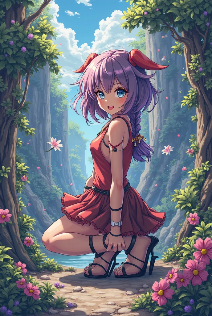 Twilight Sparkle, Twalite Sparkle from my little pony, Twalight Sparkle in the form of a girl, in white and blue striped underwear, naked, white bra, thong, pulls panties, flat chest, on the bed, legs apart, wet underwear, you can see the whole body, linen shines through, white sheets, sweat, wet with sweat, wears black glasses, hairstyle bun, shin, heels, feet, green vines entangle the body, undressed, surprise on the face, shibari, tied, five fingers, detailed hands