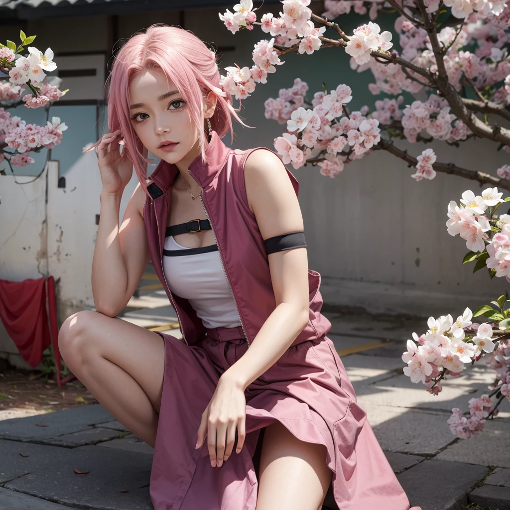 Sakura Haruno, spread legs, (masterpiece)
