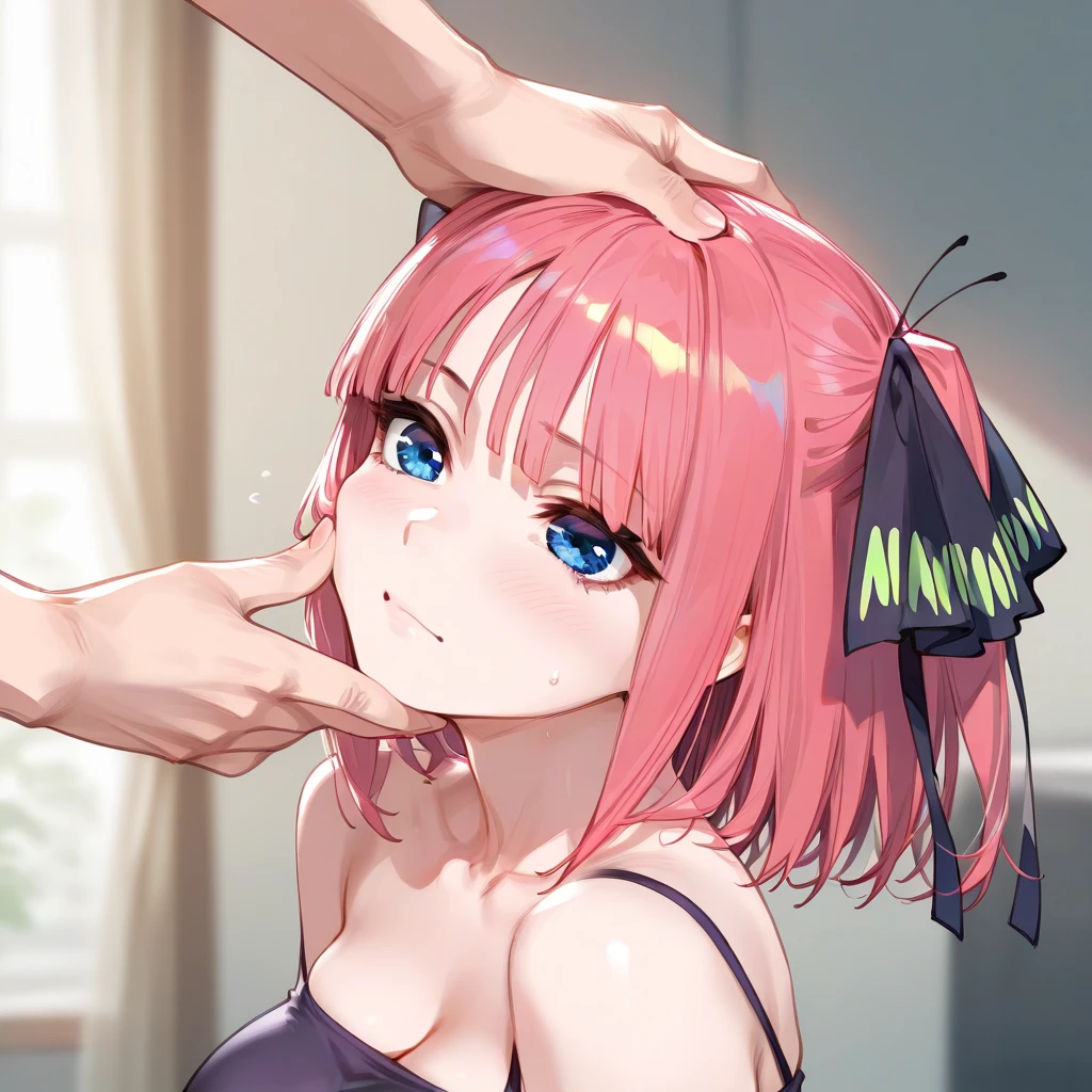 (((NSFW))),masterpiece,Best Quality,anime,Blowjobgesture,Blowjob_gesture,1 Girl,blush,Gaze、Looking up、Top view、Beautiful illustrations, Highest quality、Tears、Lick with tongue、Subjective、forcibly、Deepthroat、