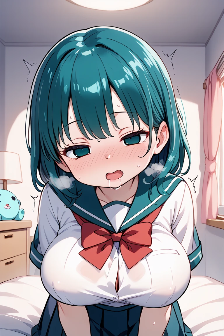 Also:zero's Alsom、light blue hair、short hair、table top、High resolution、many girls multiple girls、large crowd、lots of cute girls、big and full breasts、naughty body、See-through、throw、、whole body、Are standing、Look up at me、confused face、blush、embarrassing、Excited、white breath、black pantyhose、female shape'Private parts are clearly visible、You can see the miniskirt of Nippurikuro、very short skirt、hospital、hospital room、Many people々々々々々、in the crowd、bare chest、show your chest、while holding the tray、place the chest on the tray、Upper grade、A lot of milk comes out from the nipples、Breast milk gushes from the nipple、white nurse uniform、cat ears nurse uniform、white one-piece nurse uniform、bangs that cover one eye、pink hairpin、、white sandals、Ahegao、Cumming face、climax、Feels good、masturbation、open your mouth and stick out your tongue、leaning forward、Become an inner thigh、wet floor