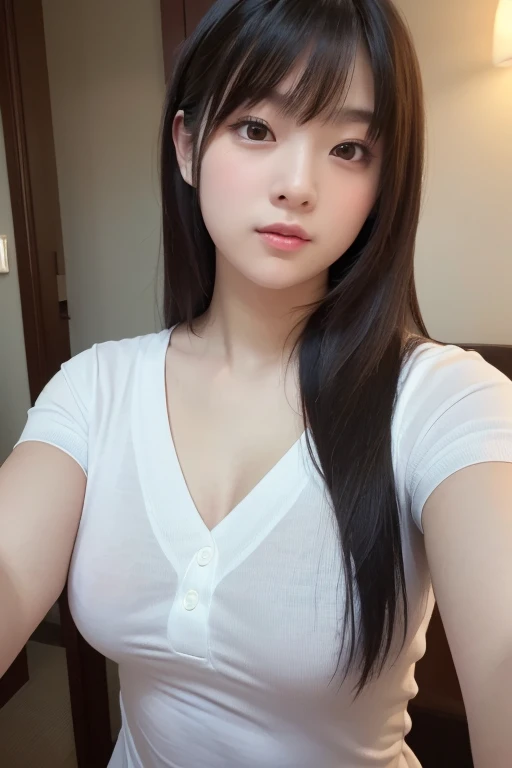 (8K, Ultra High Quality, Best Picture Quality, Masterpiece Degree:1.2), (Big Tits:1.2), (Realistic, Realism:1.37), Ultra-Detailed, Solo, Glossy Hair, ((Long Hair)), Bangs, (JK:1.2), (Nurse), (JK:1.2), (Nurse), Angle Down, Full Tits, Reverse, Brown Hair Gal, Female Dog, Glamorous face, Slim body, Hospital