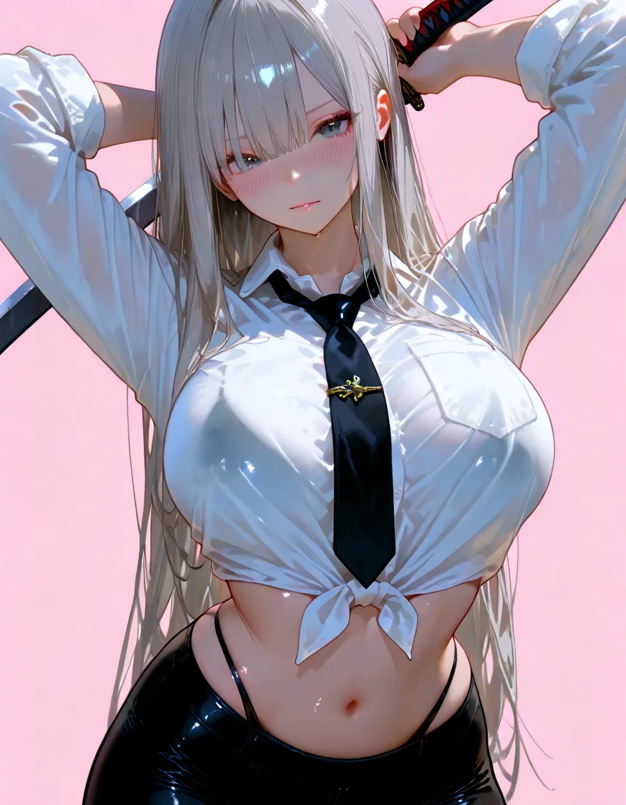 blanc \(nikke\),playboy bunny, rabbit ears, pantyhose, fishnet legwear, white leotard, white long hair, yellow eyes, fishnet, tie,
(huge breasts:1.2, upper body, from above, cameltoe, ) white panties,
jewelry, hands on chest,see-through, looking at viewer, hair ornament, choker, shy, smile,
(masterpiece, top quality, best quality, official art, beautiful and aesthetic:1.2), (1 girl), extreme detailed, colorful, highest detailed,
city,street, leaning, wall, sun, cloud,