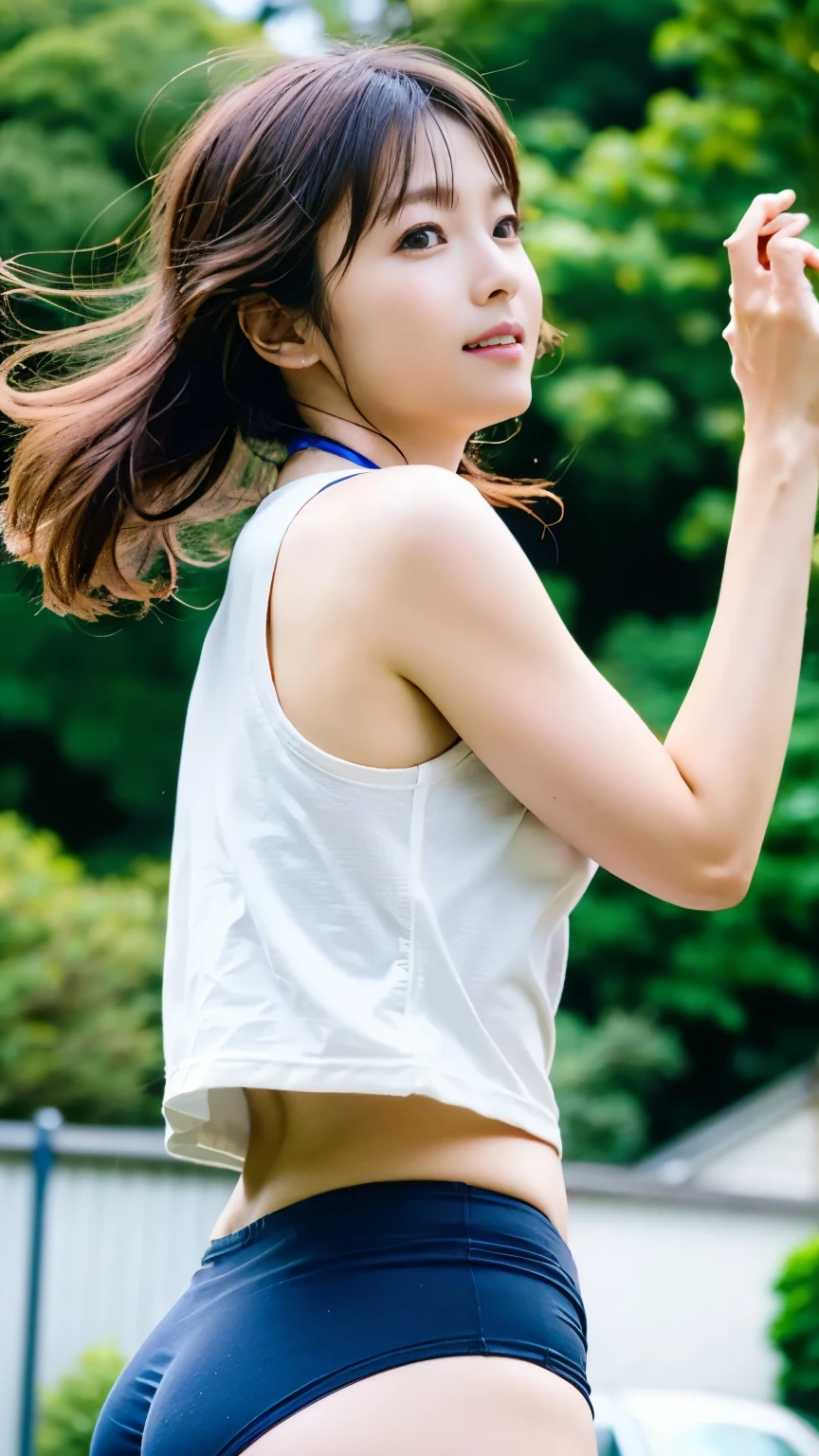 dress、(Realistic:1.4)、(hyper Realistic:1.4)、(Realistic:1.3)、(Smooth lighting:1.05)、(映画の照明Improvement of quality:0.9)、32k、One Girl、20-year-old girl、Realistic lighting、Backlight、Facial Light、Ray Tracing、(Bright light:1.2)、(Improvement of quality:1.4)、(Highest quality real texture skins:1.4)、Detailed、Face drawn in detail、quality eyes、(tired, Sleepy and satisfied:0.0)、 Face close-up、T-Shirts、(Enhances the body line:1.1)、(Enhances the beauty of skin texture:1.1)、((Suzuichi Hirose))、