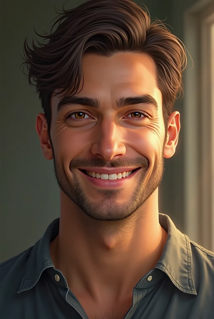 Good Guys Faces Computer Models To see Good face of male - SeaArt AI