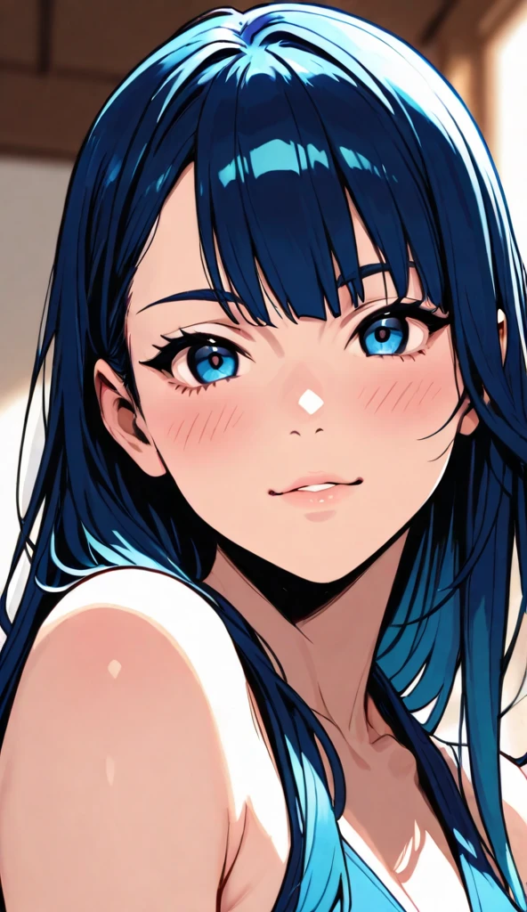 Kanan Matsuura, masterpiece, highest quality, Happy appearance, A lovely smile, gloss, Gloss