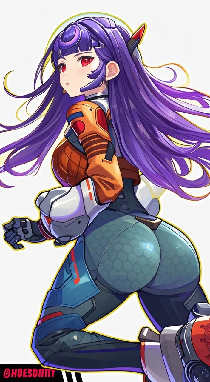 anime girl with a big ass in a black leather outfit, cutesexyrobutts, oppai cyberpunk, thicc, 2b, 2 b, oppai, anya from spy x family, biomechanical oppai, makoto, commission for high res, oc commission, tifa lockhart, oppai proportions, tifa, tracer in a skintight dress,leg up,red hair