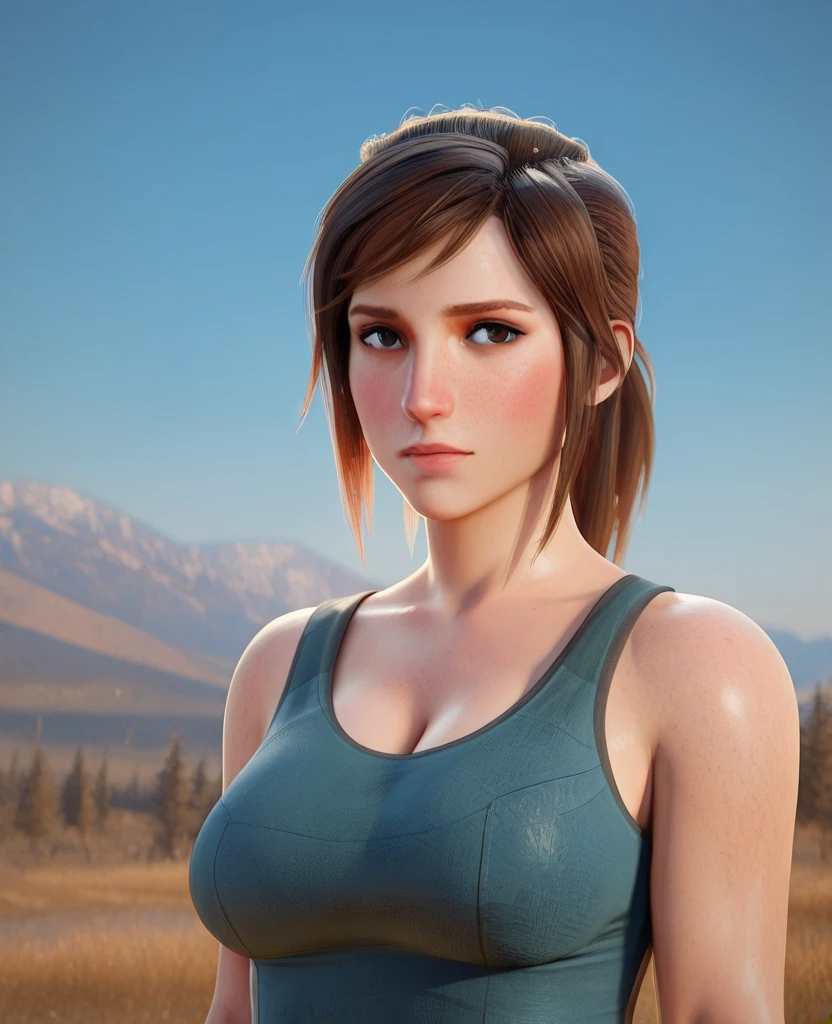 ((Best quality)), ((masterpiece)), (detailed), lara croft