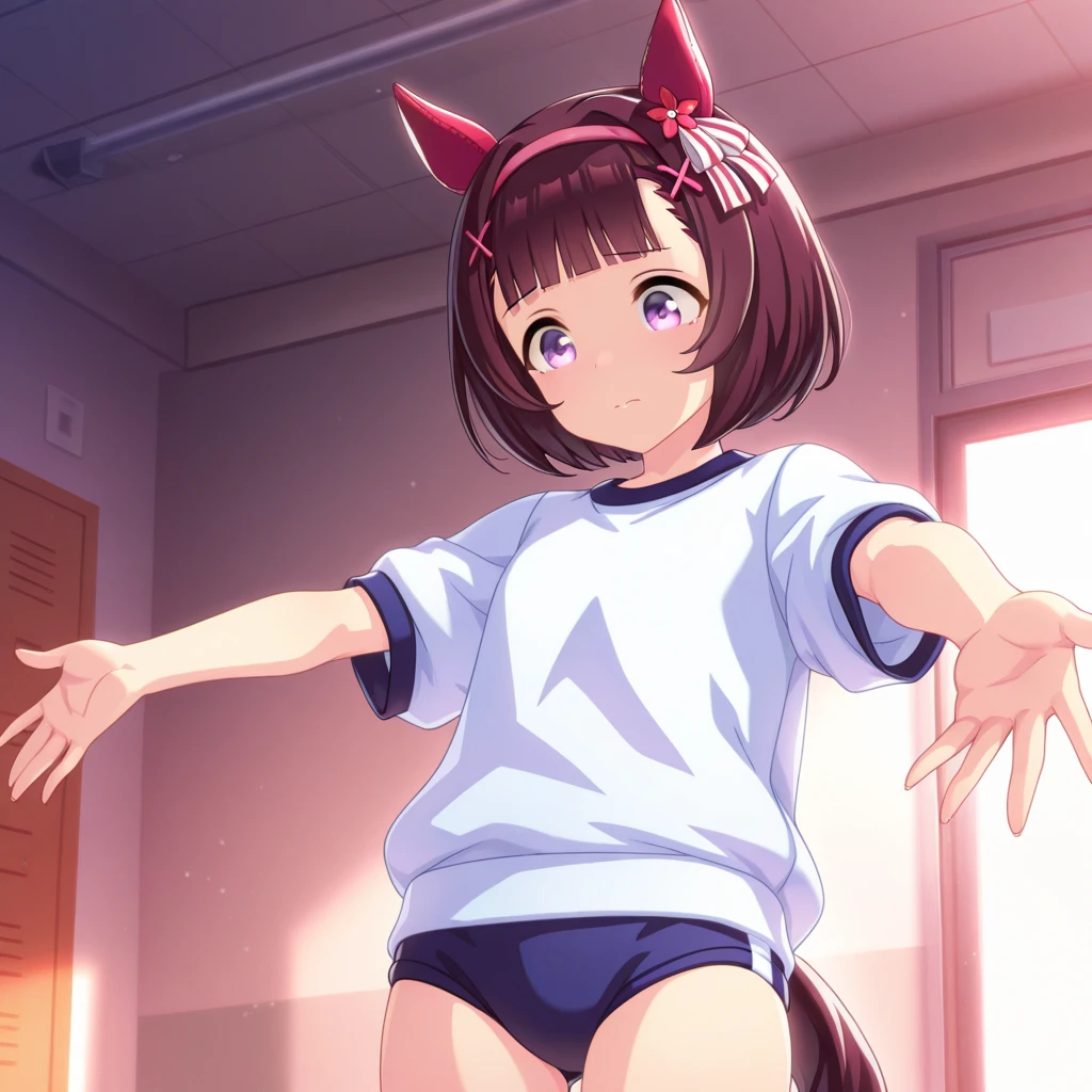(toyama kasumi), ( squatting, ),